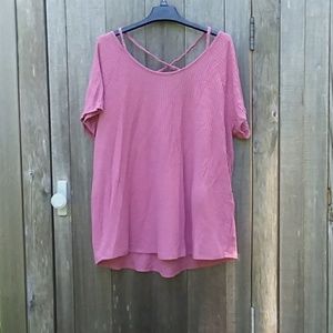 Harmony Balance | Pink Plus Size Top